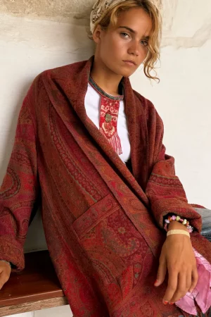 RADHA JACKET BURGUNDY