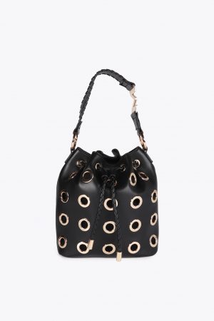 BOLSO JUDAS CON OJALES METALIZADOS