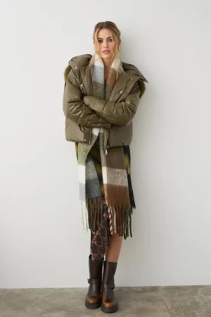 CHAQUETA ACOLCHADA KAKI