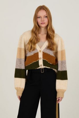 CÁRDIGAN FRANJAS Y LENTEJUELAS