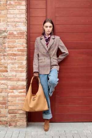 AMERICANA CRUZADA CUADROS