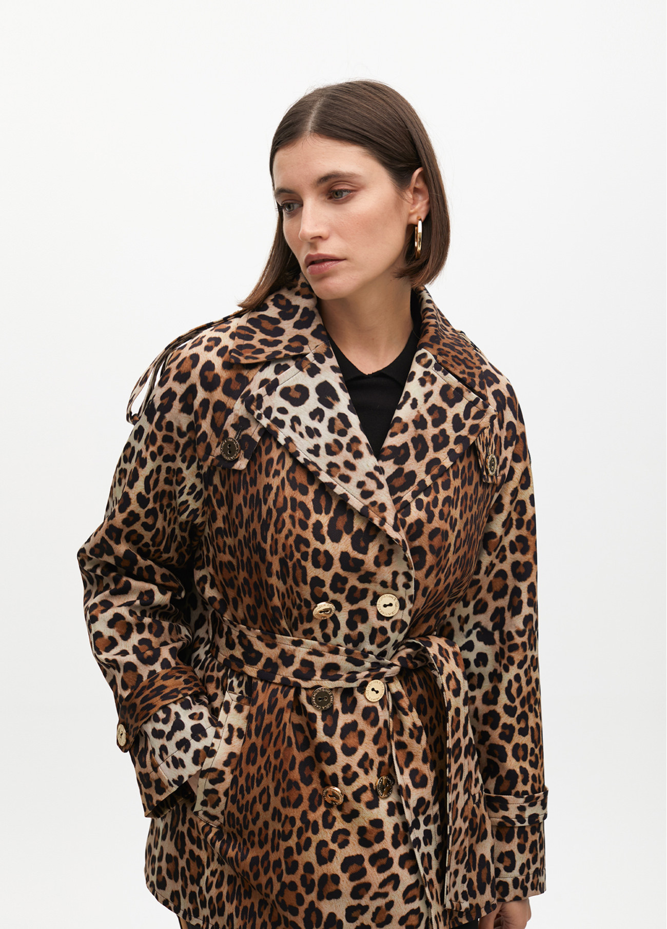 TRENCH ANIMAL PRINT - Imagen 2