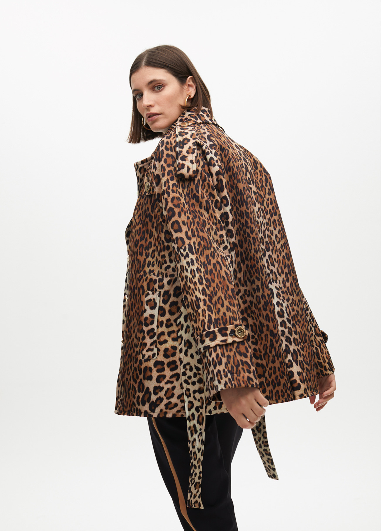 TRENCH ANIMAL PRINT - Imagen 3