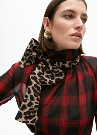 CAMISA TARTÁN LAZADA PRINT - Imagen 2