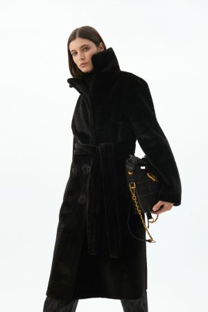 ABRIGO REVERSIBLE EFECTO PIEL